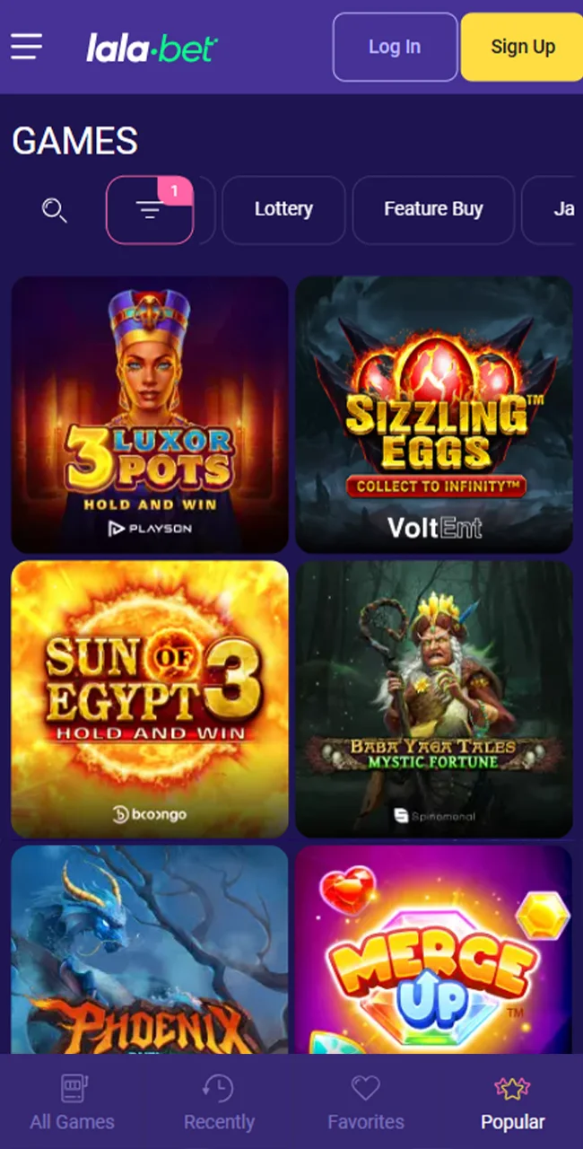 home screenshots games