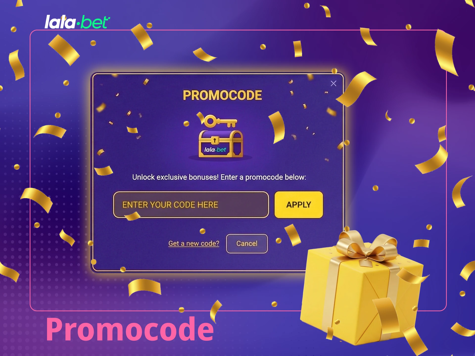 Activeer de exclusieve Lalabet Promocode om direct jouw voordeel te claimen.
