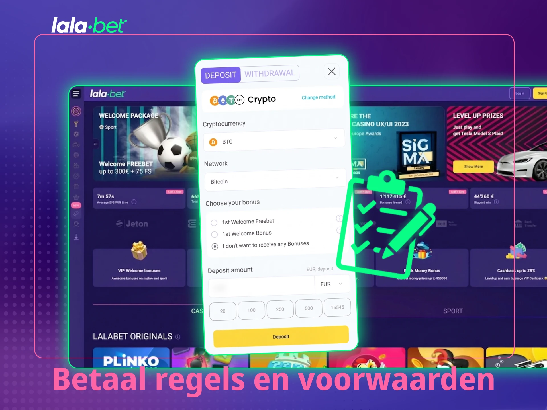Lees de officiële Lalabet betaalregels voor een veilige ervaring in Nederland.